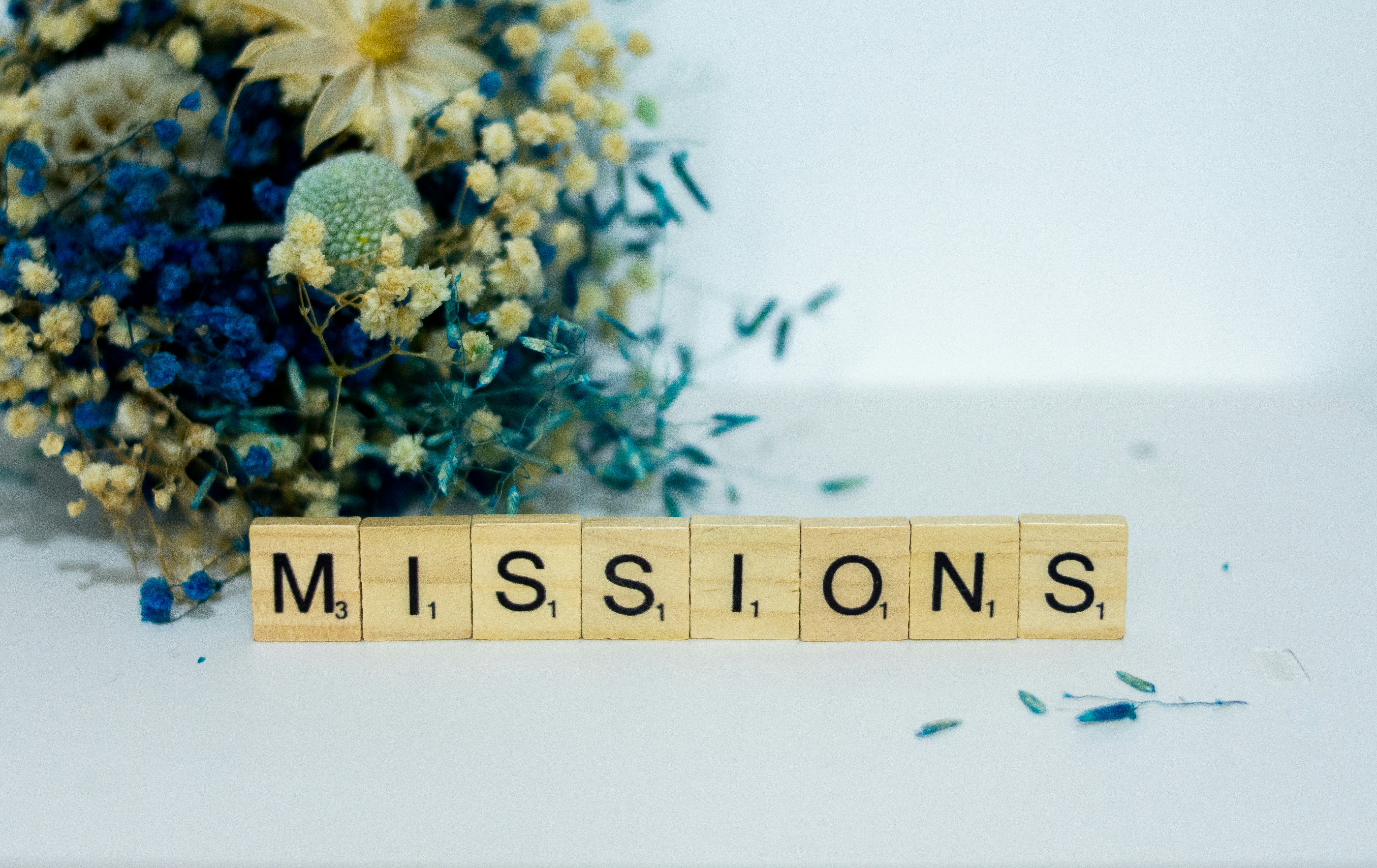 Person following workout on tablet